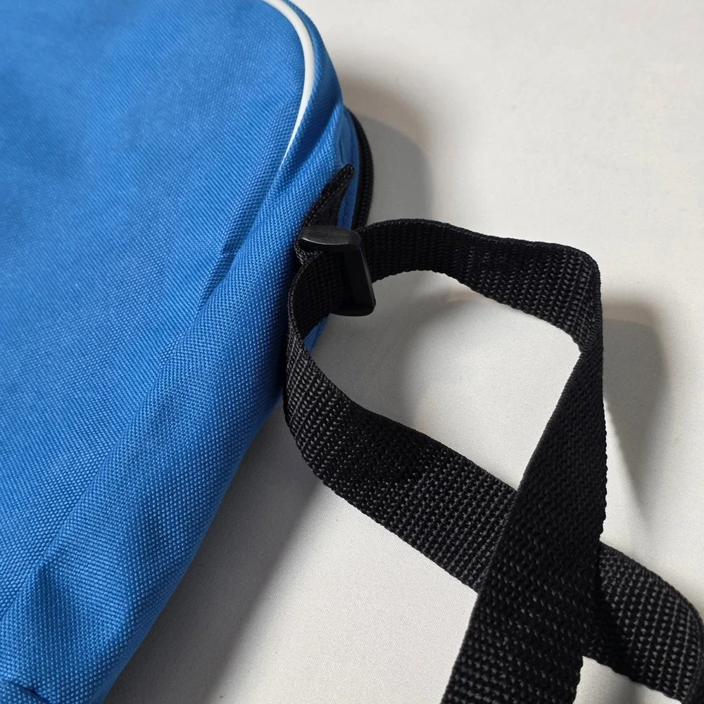 Panelsound Carrying Case ONLYMedium Blue Canvas Mesh Pocket Adjustable Strap